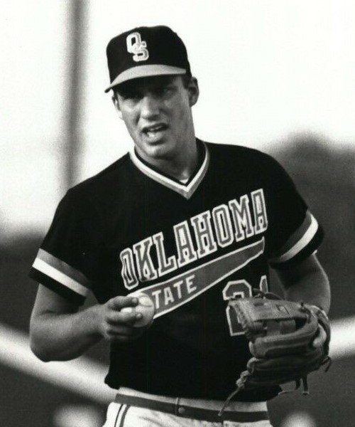 Ventura with Oklahoma State in 1987