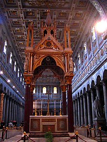 Ciborium de Saint-Paul-hors-les-Murs