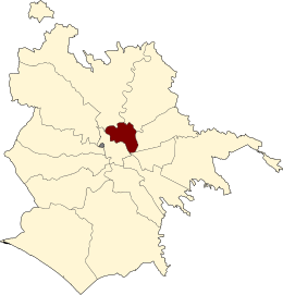 Municipio Roma II – Localizzazione