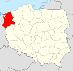 Roman Catholic Archdiocese of Szczecin-Kamień location map.svg