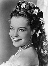 Schneider as Elisabeth of Austria in Sissi (1955)