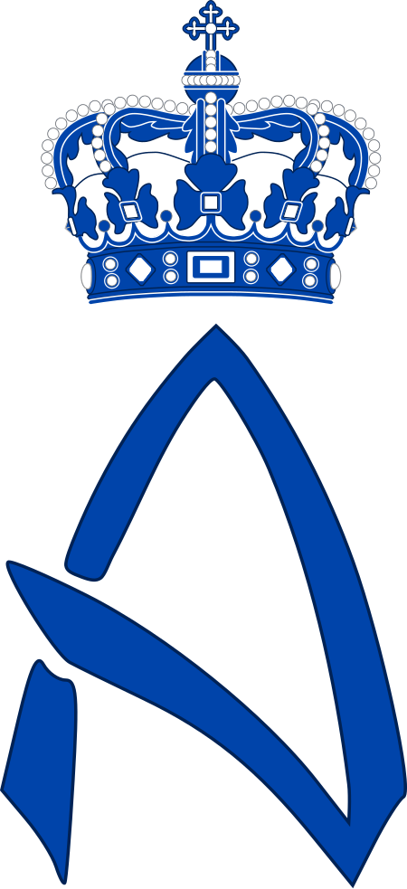 ไฟล์:Royal_Monogram_of_Princess_Alexandra_of_Denmark.svg