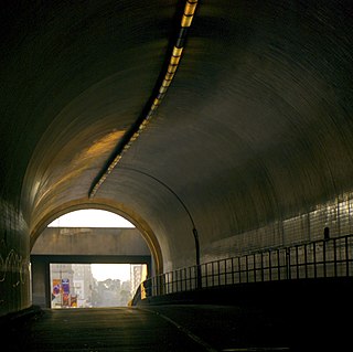 <span class="mw-page-title-main">Broadway Tunnel (San Francisco)</span> Road underpass in San Francisco, California, U.S.