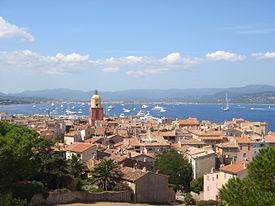 Vista de Saint-Tropez.