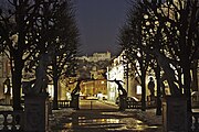 Salzburg (night) - Mirabellgarten