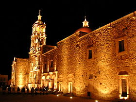 San Francisco Church and Convent, Sombrerete, Zacatecas (25-10-2005).jpg