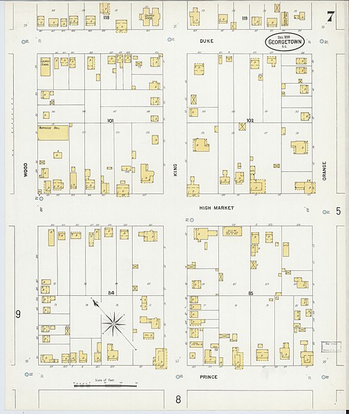 File:Sanborn Fire Insurance Map from Georgetown, Georgetown County, South Carolina. LOC sanborn08142 004-7.jpg