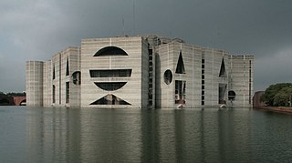 <span class="mw-page-title-main">Jatiya Sangsad Bhaban</span> National Parliament building of Bangladesh
