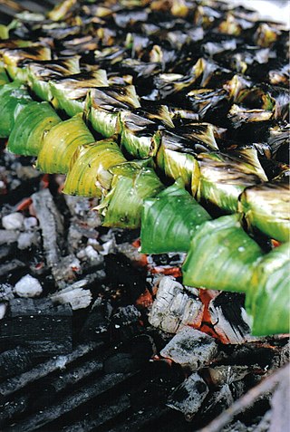 <span class="mw-page-title-main">Sata (food)</span> Malaysian dish