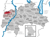 Lage der Gemeinde Schwabsoien im Landkreis Weilheim-Schongau