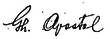 assinatura de Gheorghe Apostol