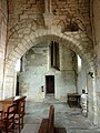 Chœur, vue dans la chapelle latérale nord.