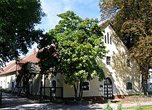 Ehem. Stallgebäude in der Situlistraße im historischen Ortskern Freimanns, innen Gewölbe, wohl 19. Jh.