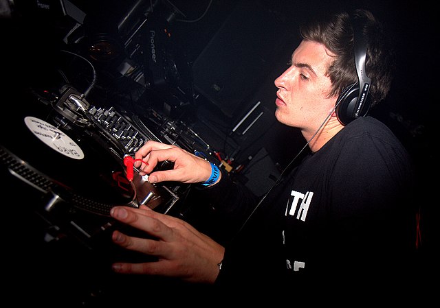 Dubstep producer Skream, one of the most widely known names on the scene since the beginning of the Dubstep movement