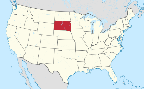 South Dakota in United States (US48).svg