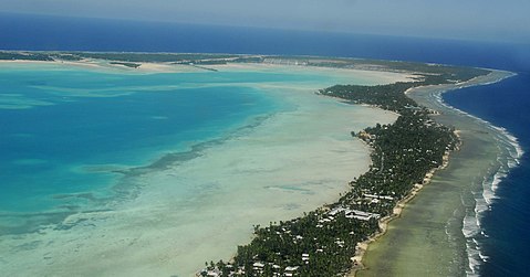 Tarawa Atoll in Kiribati