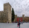 Deutsch: Spanien, Sevilla, Lion Gate (Alcázar de Sevilla) English: Spain, Seville, Lion Gate (Alcázar de Sevilla)