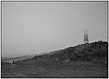 Spurn Lighthouse in the sea mist.JPG