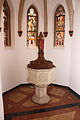 Deutsch: Taufkapelle in St. Johannes der Täufer Greffen