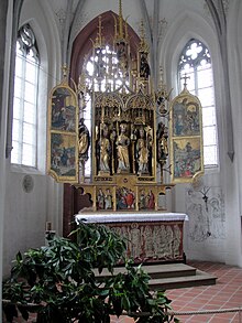 Jörg Lederer, Altar mayor de la Iglesia de San Blas en Kaufbeuren