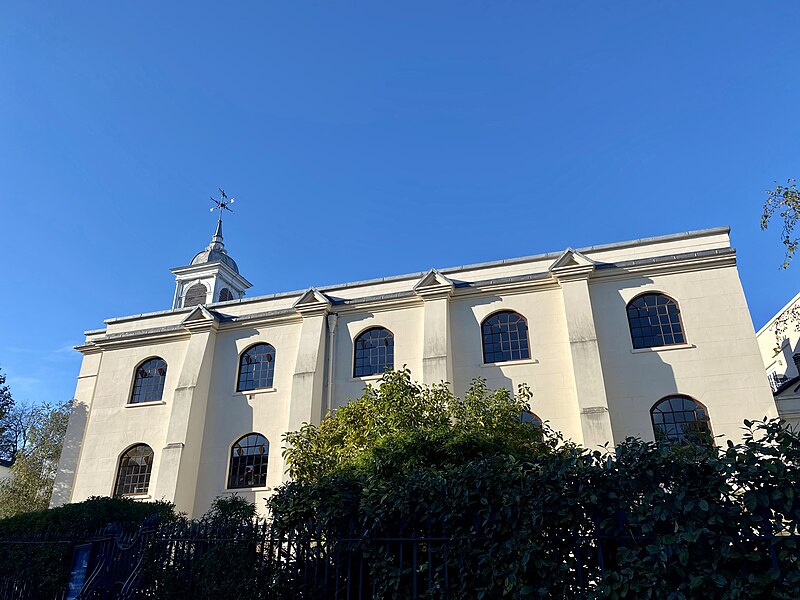 File:St John's Downshire Hill from Keats Grove, November 2021.jpg