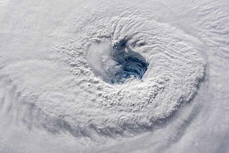Eye of Florence from ISS, photo, 'astro Alex' Alexander Gerst.
