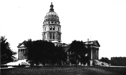 Kansas State Capitol in 1912