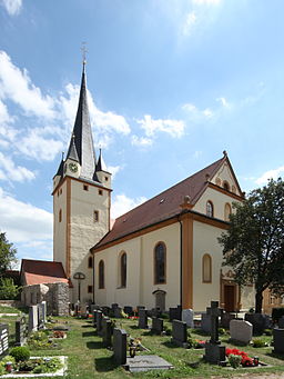 Stettfeld Pfarrkirche Mariae Himmelfahrt