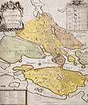 "Karta över Stockholms stads belägenhet" 1750-1751