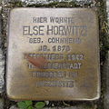 image=File:Stolperstein Lüneburg Obere Schrangenstraße 13 Else Horwitz.jpg