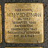 Stolperstein Meisengasse 6b Henny Schermann