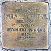 Stolperstein Pariser Str 24 (Wilmd) Paula Blumenthal.jpg