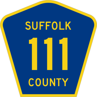 <span class="mw-page-title-main">County Route 111 (Suffolk County, New York)</span> Expressway in Suffolk County, New York, US