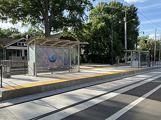 <span class="mw-page-title-main">Sunnyside Avenue station</span> Streetcar station in Charlotte