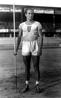 Бела Сепеш під час Олімпіади у Амстердамі. 1928 рік.