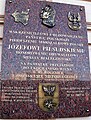 Pamětní deska – Józef Piłsudski