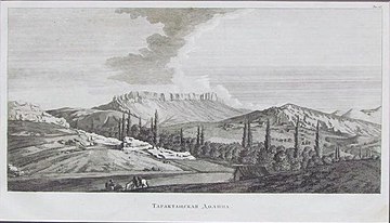 Таракташ. А. де Палдо, иллюстрация к книге П. И. Сумарокова, 1805