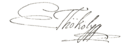 ایمره تُکُلی's signature