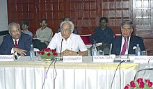 The Chairman, National Manufacturing Competitiveness Council (NMCC), Dr. V. Krishnamurthy chairing the Second Meeting of NMCC in New Delhi on April 15, 2005.jpg