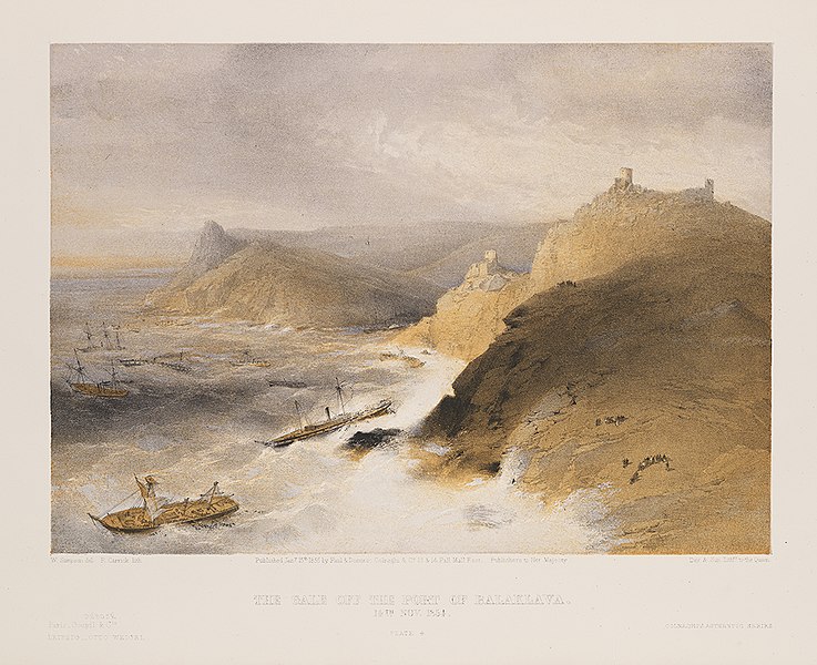 File:The Gale off the Port of Balaklava. 14th Nov. 1854. (15209204323).jpg