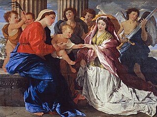 <i>The Mystic Marriage of Saint Catherine</i> (Poussin)