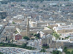 The Piece Hall, Halifax looking from Beacon Hill - geograph.org.uk - 94773.jpg