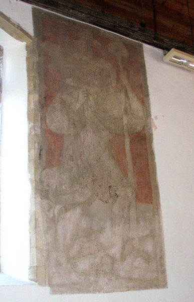 File:The church of All Saints - wall painting - geograph.org.uk - 1511455.jpg