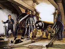 Powder monkey (left) on a Ship of the Line Tir.jpg