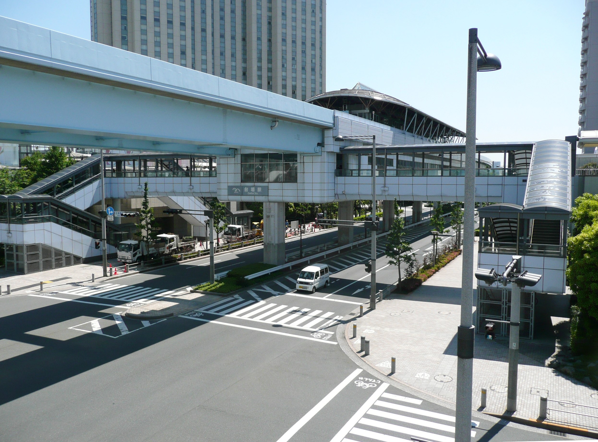 Daiba Station Map Minato Tokyo Japan Mapcarta