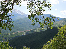 Panorama del paese di Tottea