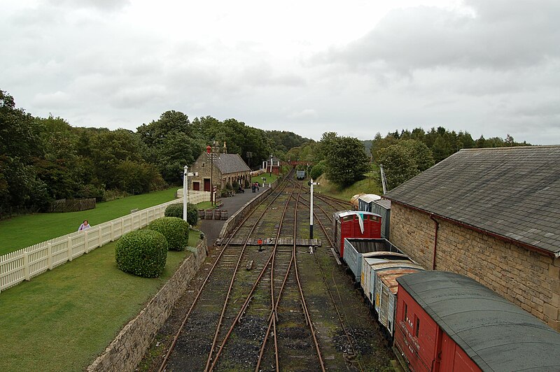 File:Town railway, Beamish Museum, 11 September 2011 (2).jpg