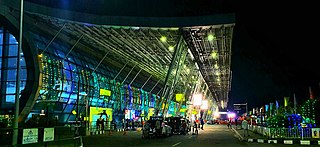 <span class="mw-page-title-main">Thiruvananthapuram International Airport</span> International airport in Thiruvananthapuram, India