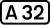 Дорога в Великобритании A32.svg