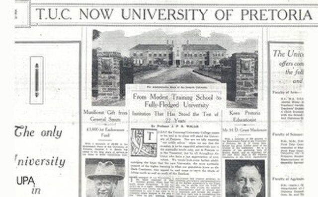 A newspaper article celebrating the name change